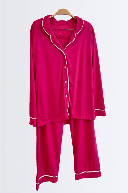 Pijama longo feminino plus size - Nuance Lingerie